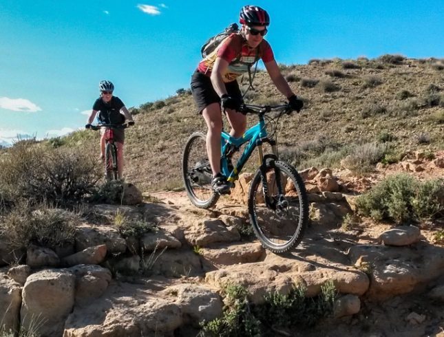 Single track mountain biking Vernal Utah