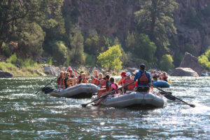 green river one day guided rafting trip