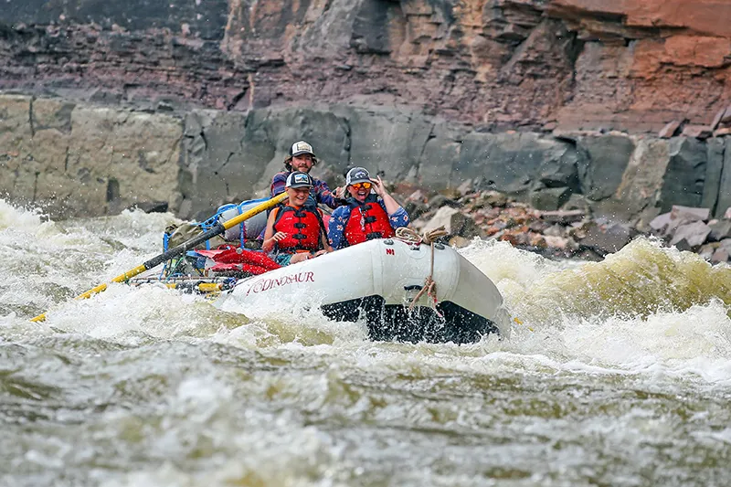Yampa Rafting Trip planning for adventure