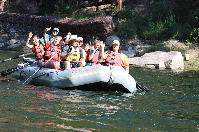 Flaming Gorge white water Rafting 