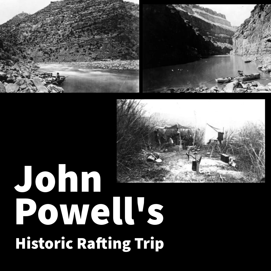 rafting down john powells historic route