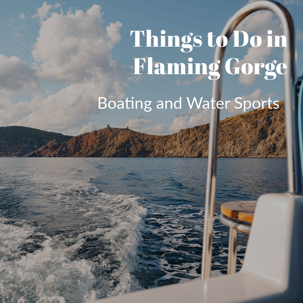 boating flaming gorge utah