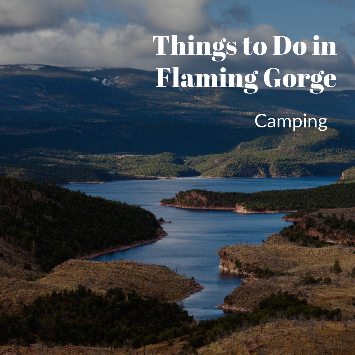 Things to Do in Flaming Gorge camping