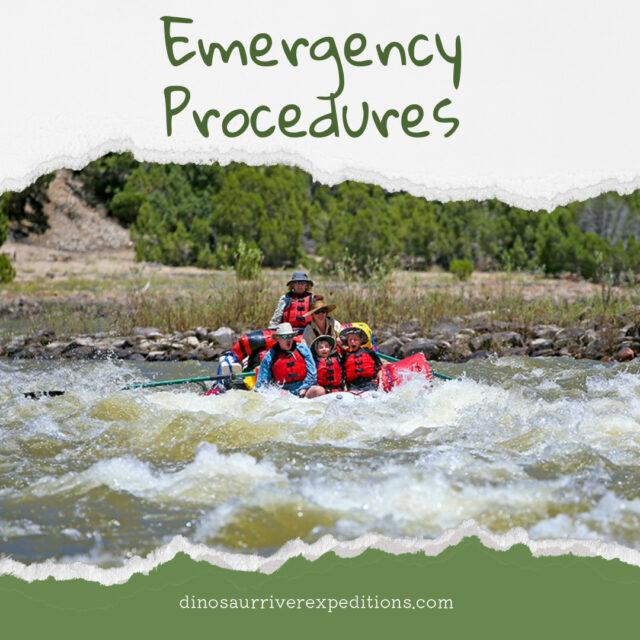 Rafting Safety for emergency procedures