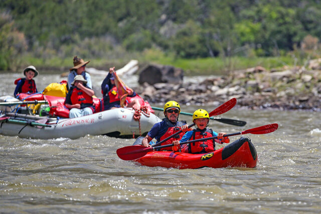 Yampa River Rapids Utah