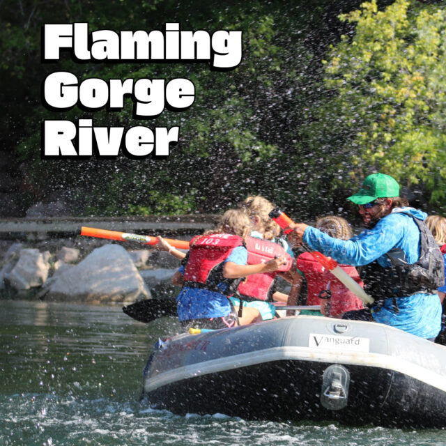 flaming gorge rafting in utah