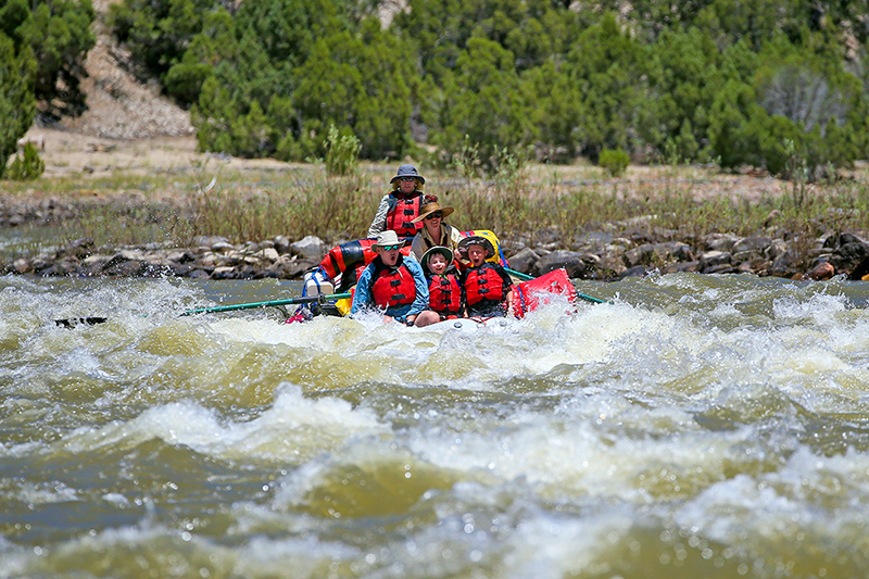 Summer Rafting Trip Utah