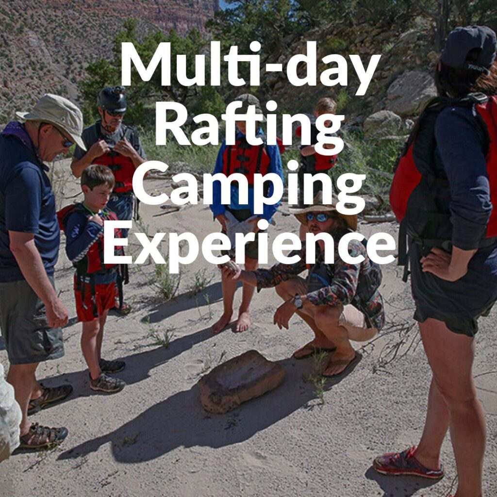 multi-day rafting camping experience