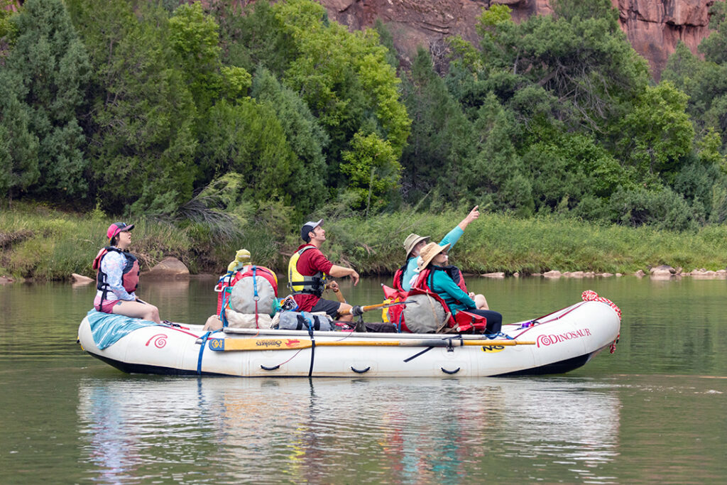 book Gates of Lodore rafting trip